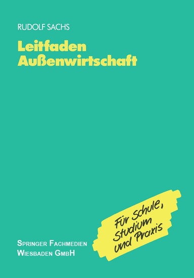 bokomslag Leitfaden Außenwirtschaft