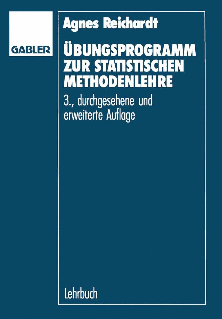 bungsprogramm zur statistischen Methodenlehre 1