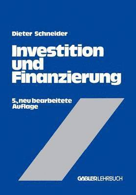 Investition und Finanzierung 1