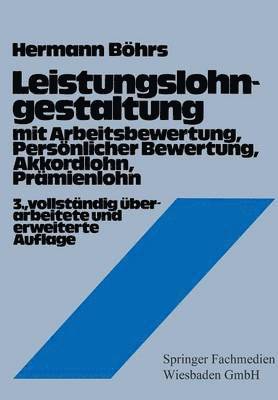 Leistungslohngestaltung 1