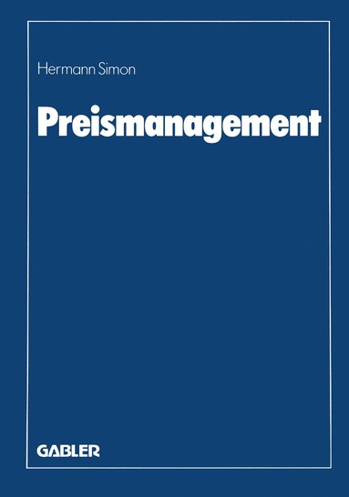 bokomslag Preismanagement