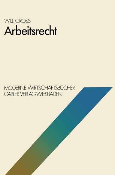 Willi Groß - Arbeitsrecht, Häftad