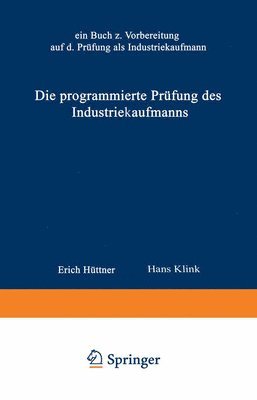 Die programmierte Prfung des Industriekaufmanns 1