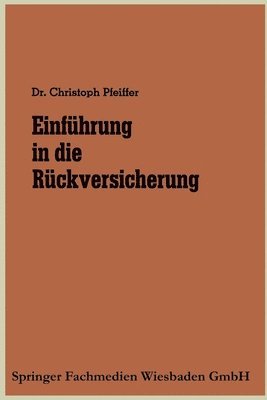 Einfhrung in die Rckversicherung 1