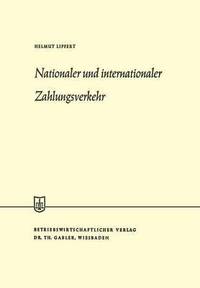 bokomslag Nationaler und internationaler Zahlungsverkehr