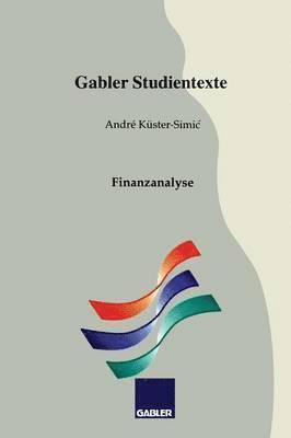 André Küster-Simić - Finanzanalyse, Häftad