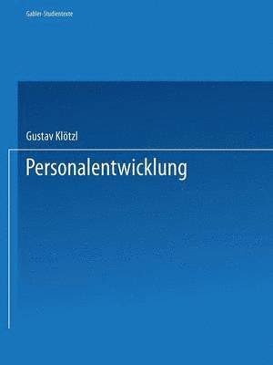 bokomslag Personalentwicklung