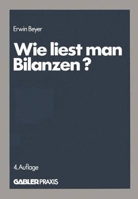 Wie liest man Bilanzen? 1