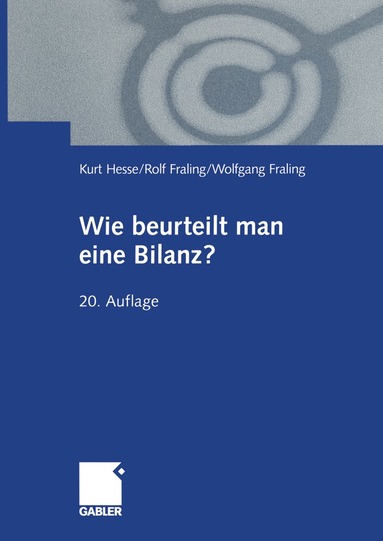 bokomslag Wie beurteilt man eine Bilanz?