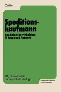 bokomslag Speditionskaufmann