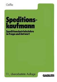 bokomslag Speditionskaufmann