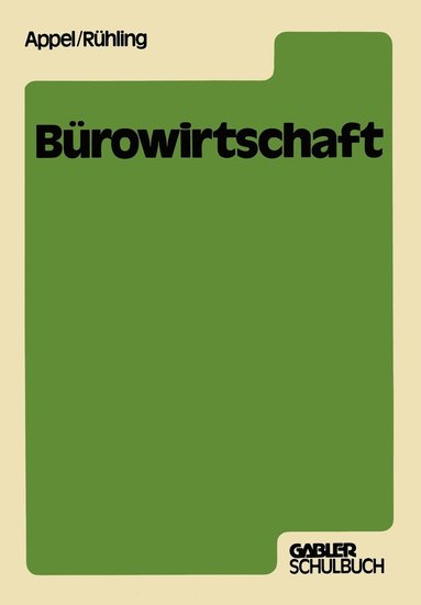 bokomslag Bürowirtschaft