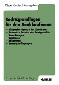 bokomslag Rechtsgrundlagen fr den Bankkaufmann