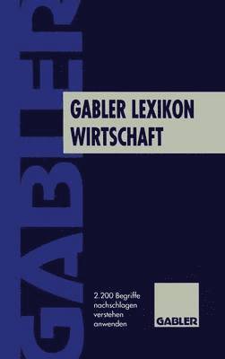 Gabler Lexikon Wirtschaft 1