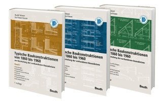 bokomslag Typische Baukonstruktionen von 1860-1960. Buchpaket/ 3 Bde.