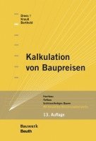 bokomslag Kalkulation von Baupreisen