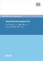 bokomslag DIN-Taschenbuch 426 Qualitätsmanagement