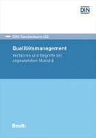 bokomslag DIN-Taschenbuch 426 Qualitätsmanagement