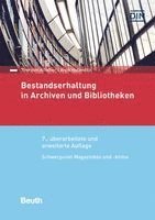 Anna Haberditzl, Thorsten Allscher, DIN e. V. - Bestandserhaltung in Archiven und Bibliotheken, Inbunden