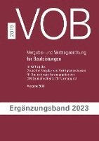 bokomslag VOB Vergabe- und Vertragsordnung für Bauleistungen