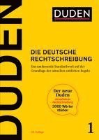 Duden - Die deutsche Rechtschreibung, Inbunden