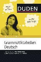 bokomslag Duden Grammatiktabellen Deutsch