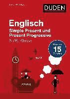 bokomslag Englisch in 15 Min - Simple Present und Present Progressive 5./6. Klasse