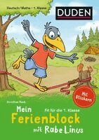 Dorothee Raab - Mein Ferienblock mit Rabe Linus - Fit für die 1. Klasse, Häftad