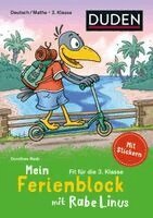 Dorothee Raab - Mein Ferienblock mit Rabe Linus - Fit für die 3. Klasse, Häftad