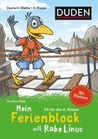Dorothee Raab - Mein Ferienblock mit Rabe Linus - Fit für die 4. Klasse, Häftad