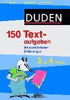 bokomslag Duden - 150 Textaufgaben 2. bis 4. Klasse