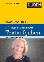 bokomslag Wissen - Üben - Testen: Mathematik Textaufgaben 5. bis 7. Klasse