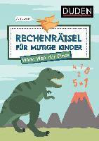 bokomslag Rechenrätsel für mutige Kinder - Wilde Welt der Dinos - ab 6 Jahren