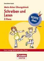 RICHTIG üben - Mein dicker Übungsblock - Schreiben und Lesen 2. Klasse 1