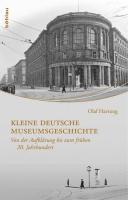 bokomslag Kleine deutsche Museumsgeschichte