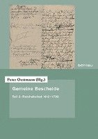 Peter Oestmann, Prof. Dr. Peter Oestmann - Gemeine Bescheide, Inbunden