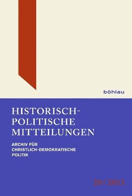 Historisch-Politische Mitteilungen 20 (2013)
