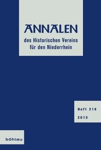 bokomslag Annalen des Historischen Vereins für den Niederrhein
