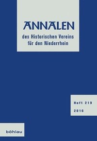 bokomslag Annalen des Historischen Vereins für den Niederrhein