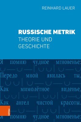 Reinhard Lauer, Prof. Dr. Reinhard Lauer - Russische Metrik, Inbunden
