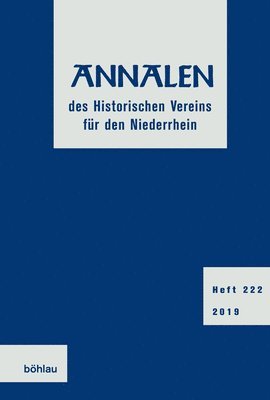 Annalen des Historischen Vereins fr den Niederrhein 1