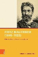 bokomslag Fritz Mauthner (1849-1923)