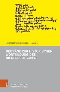 bokomslag Beitrge zur historischen Wortbildung des Niederdeutschen