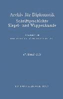 bokomslag Archiv fur Diplomatik, Schriftgeschichte, Siegel- und Wappenkunde