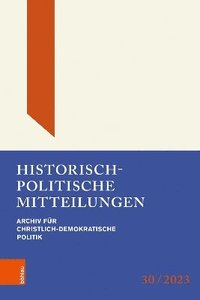 bokomslag Historisch-Politische Mitteilungen