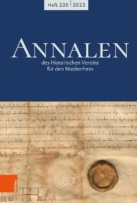 bokomslag Annalen des Historischen Vereins fr den Niederrhein 226 (2023)
