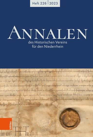 Bohlau Verlag Koln, c/o Historisches Archiv des Erzbistums Köln z.Hd. Herrn Dr. Ulrich Helbach Historischer Verein für den Niederrhein - Annalen des Historischen Vereins für den Niederrhein 226 (2023), Inbunden