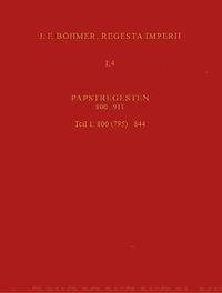 bokomslag 4: Papstregesten 800-911, 1: 795-844