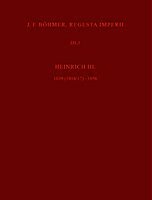 J. F. Bohmer, Regesta Imperii: III. Salisches Haus: 1024-1125. 1. Teil: 1024-1056. 2. Abteilung: Die Regesten Des Kaiserreichs Unter Heinrich III. 103