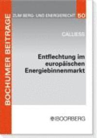 bokomslag Entflechtung im europäischen Energiebinnenmarkt